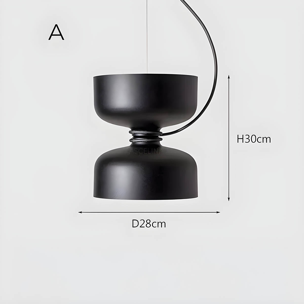 Arden – Suspension Moderne en Aluminium