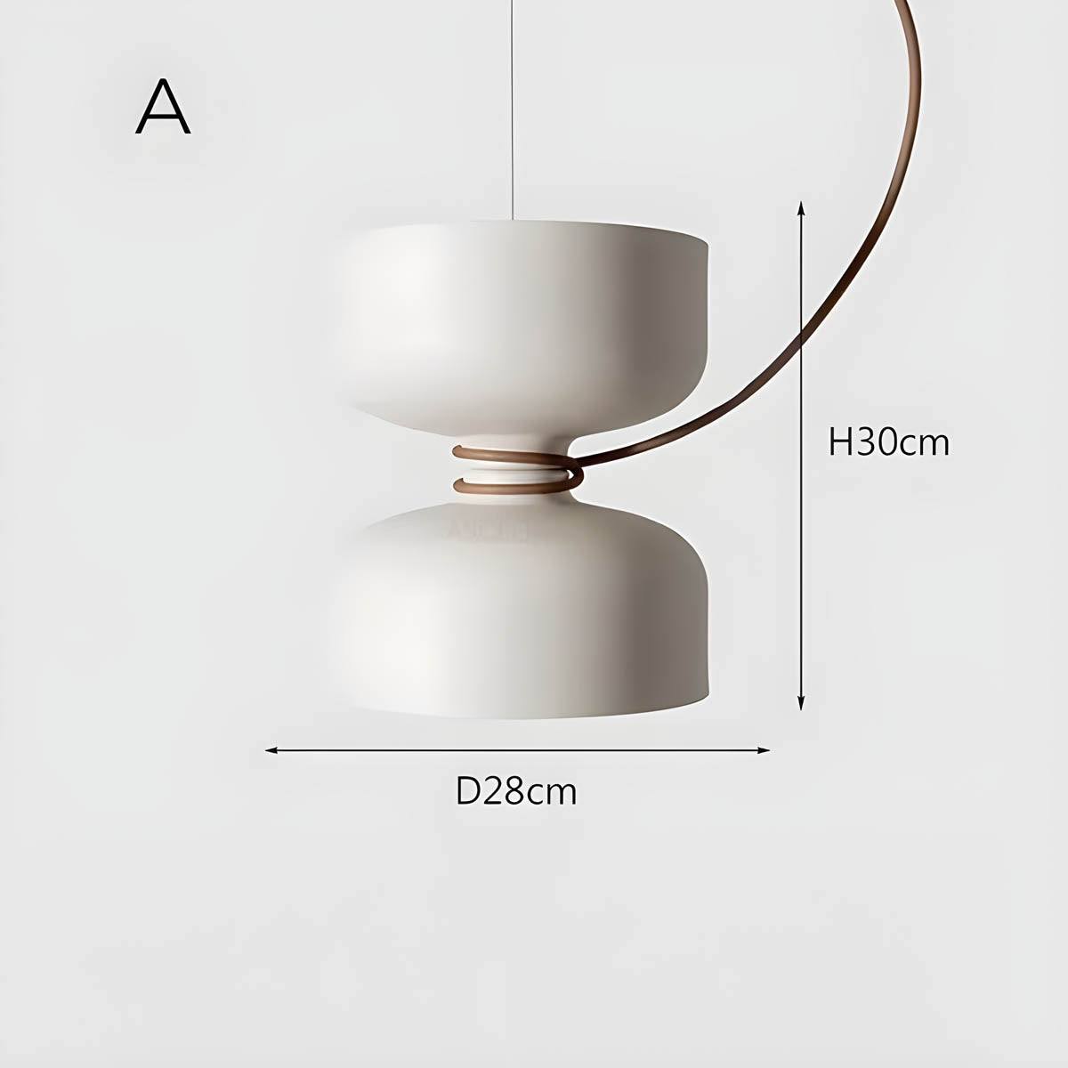 Arden – Suspension Moderne en Aluminium