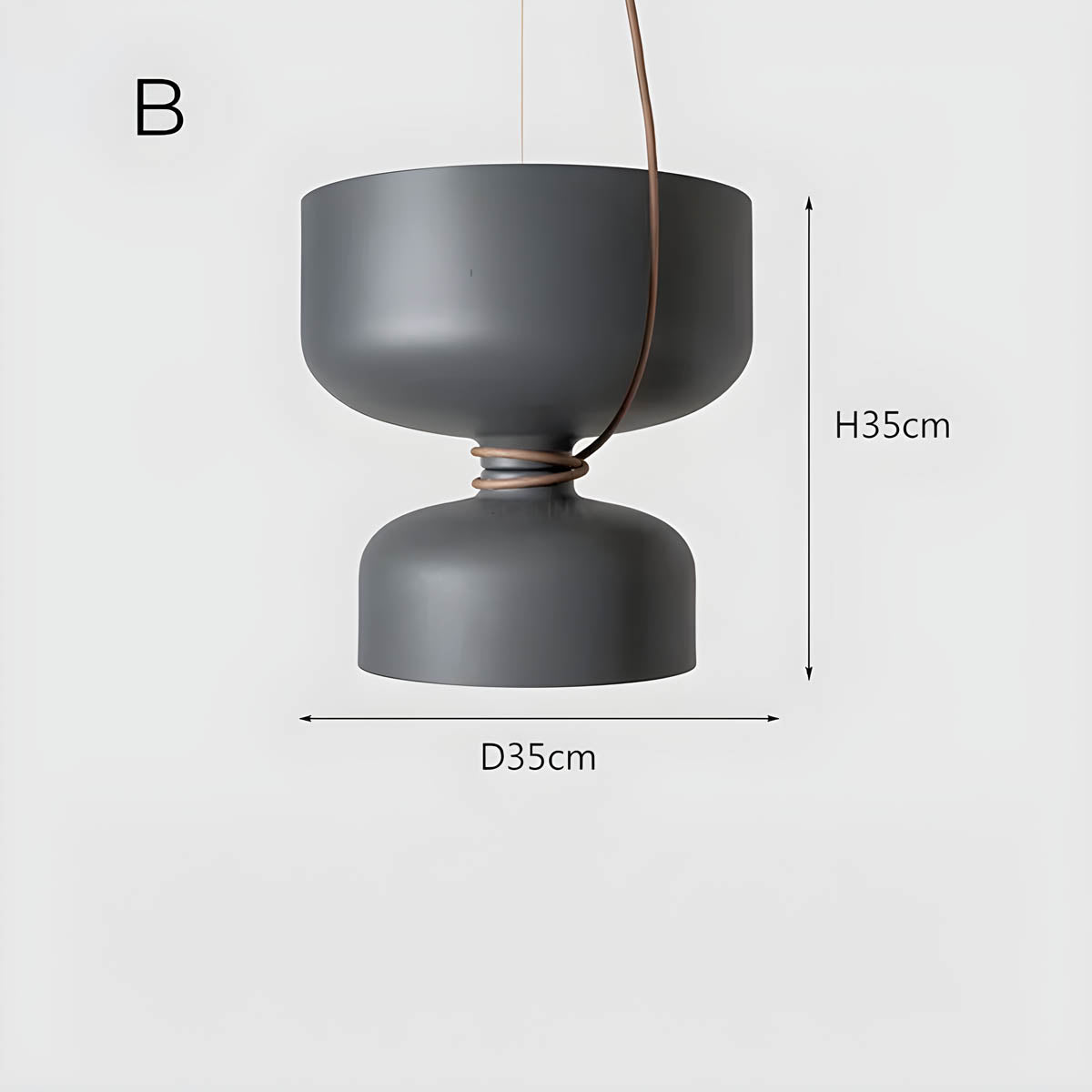 Arden – Suspension Moderne en Aluminium
