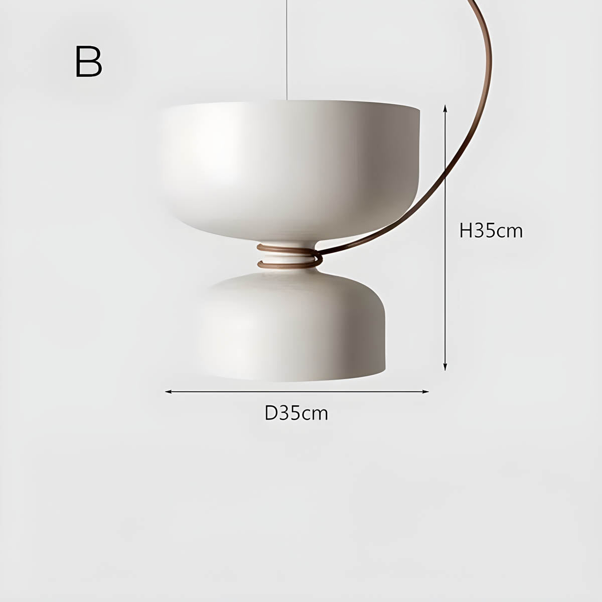 Arden – Suspension Moderne en Aluminium