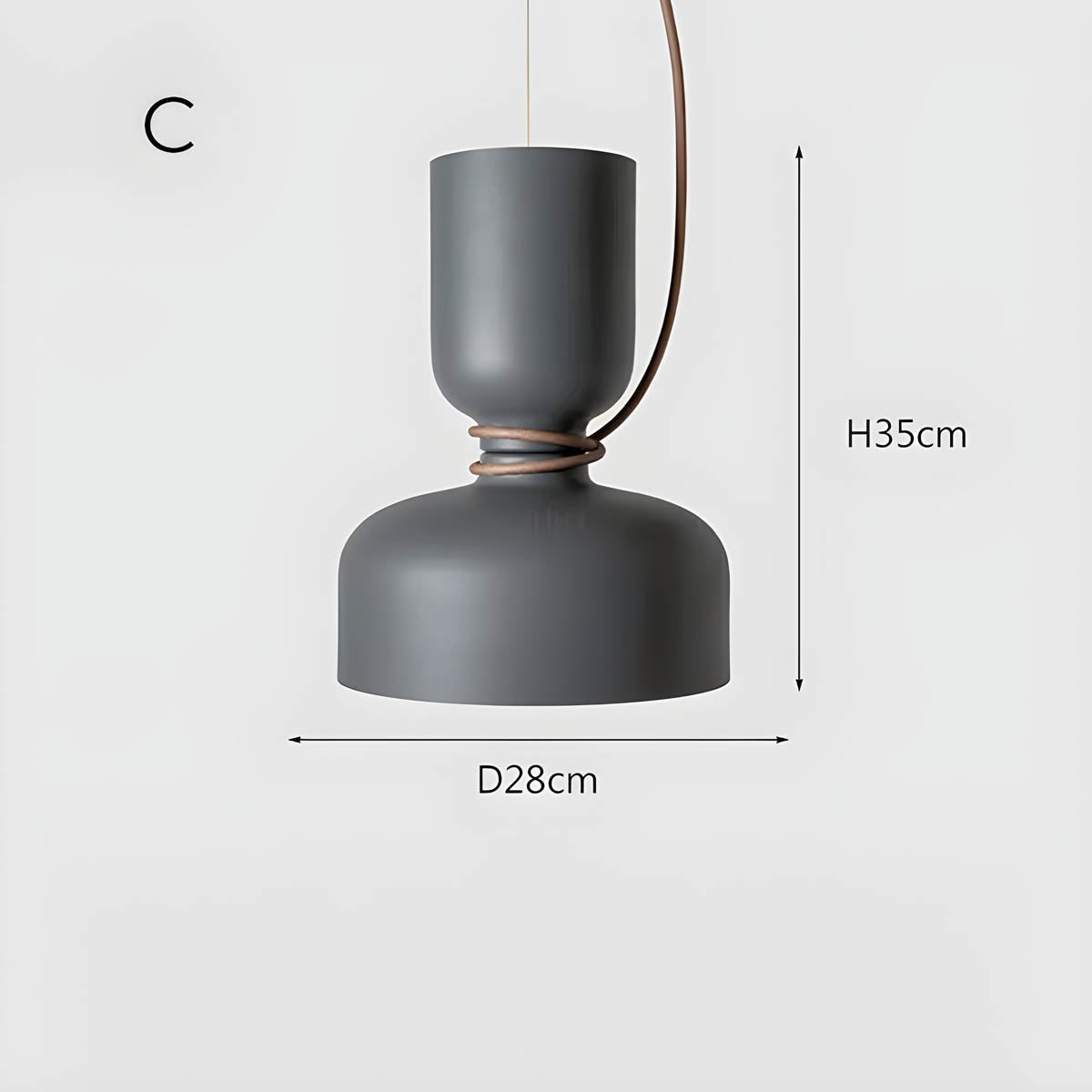 Arden – Suspension Moderne en Aluminium