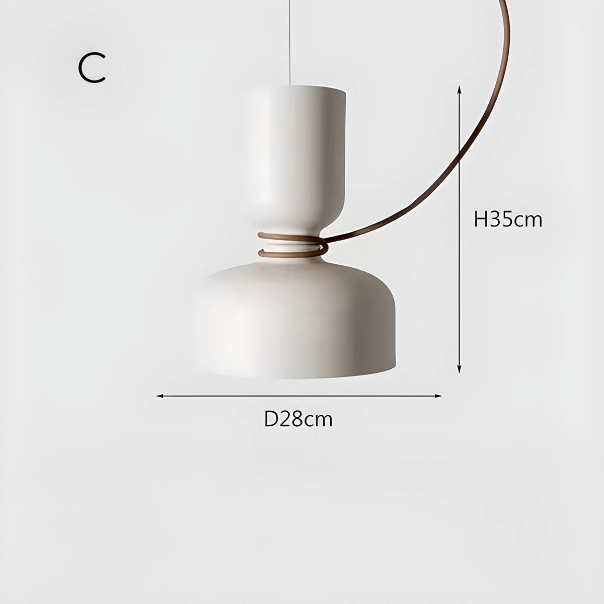 Arden – Suspension Moderne en Aluminium