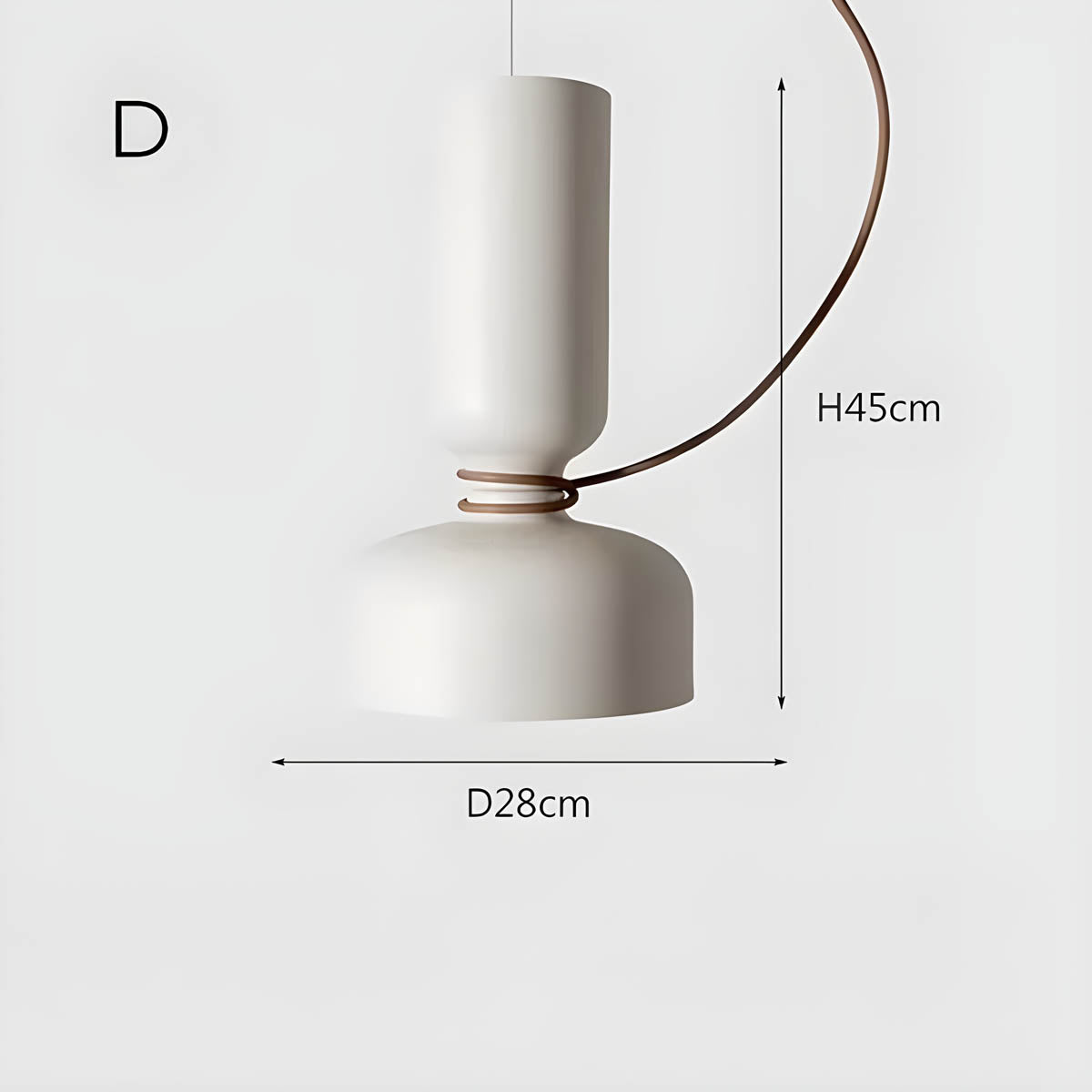 Arden – Suspension Moderne en Aluminium