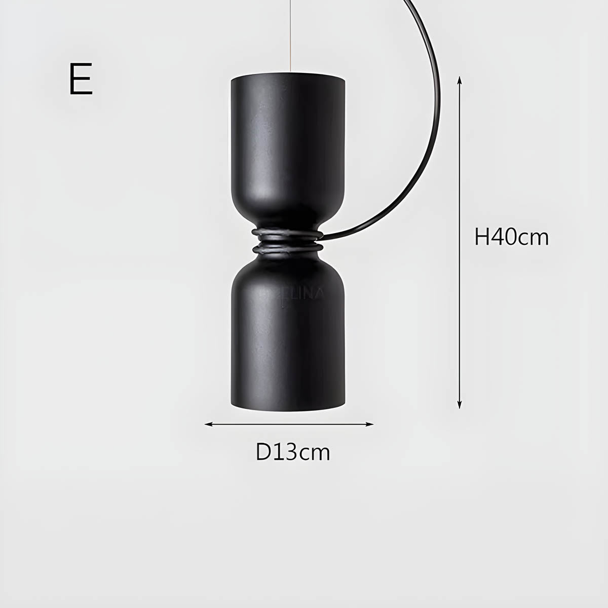 Arden – Suspension Moderne en Aluminium