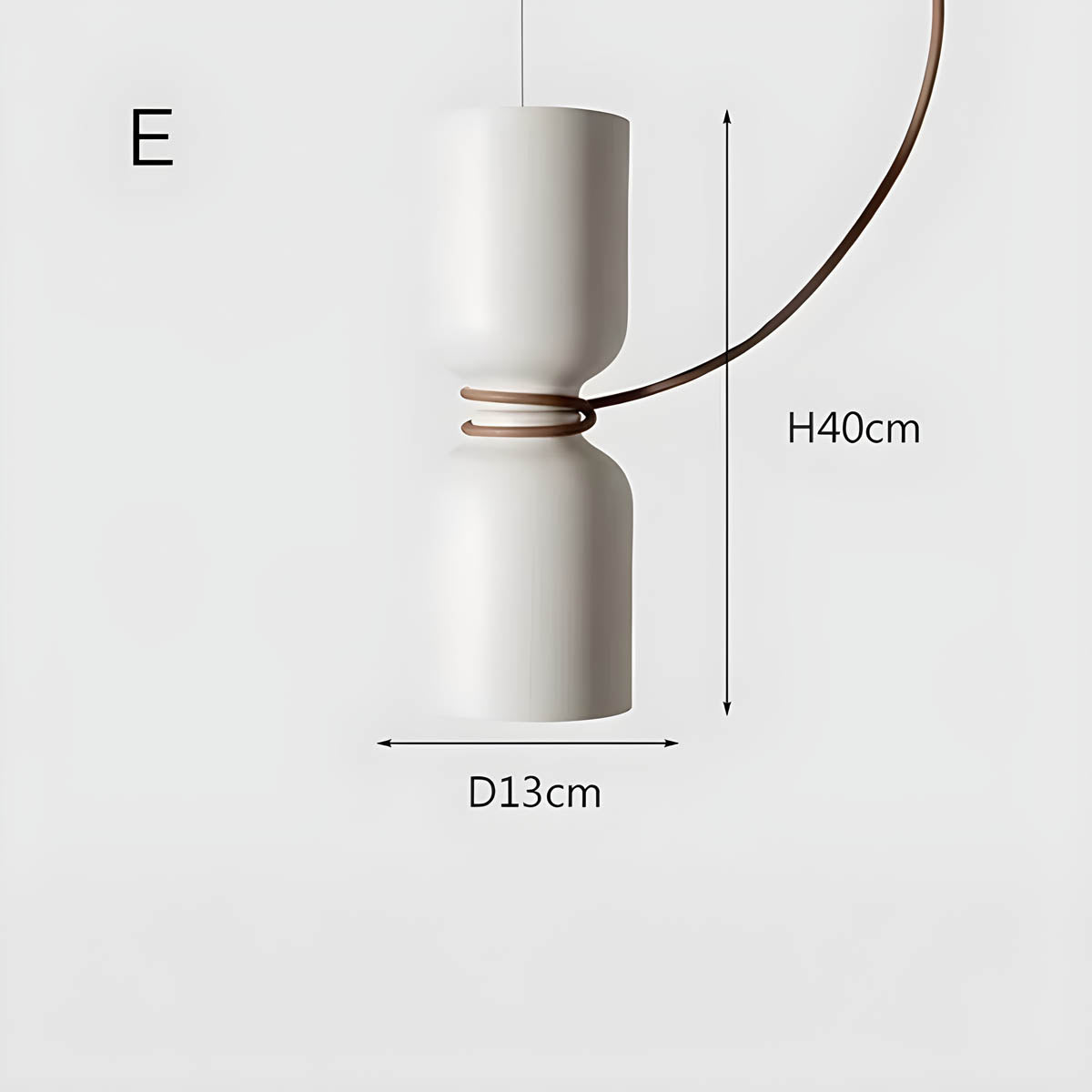 Arden – Suspension Moderne en Aluminium
