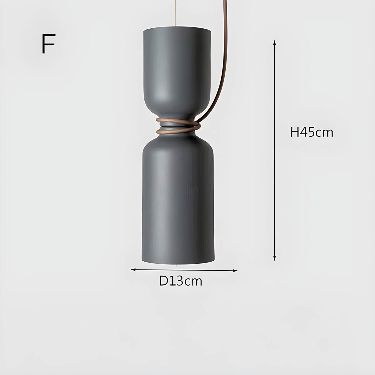 Arden – Suspension Moderne en Aluminium