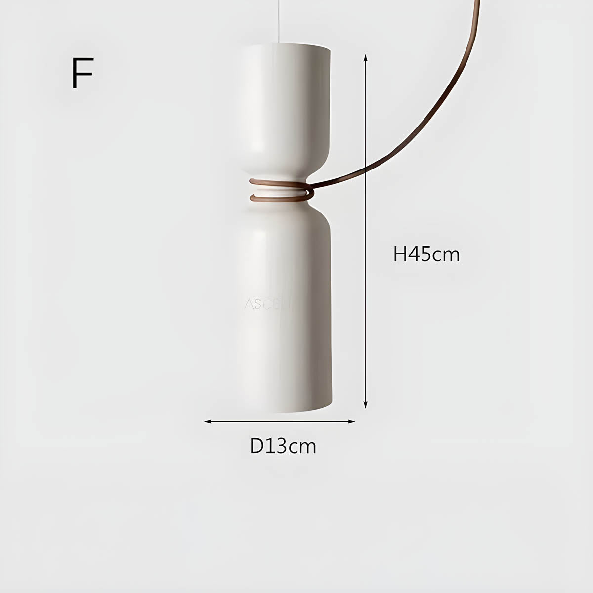 Arden – Suspension Moderne en Aluminium