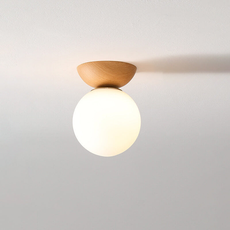 Nivara – Moderne Plafonnier en Bois