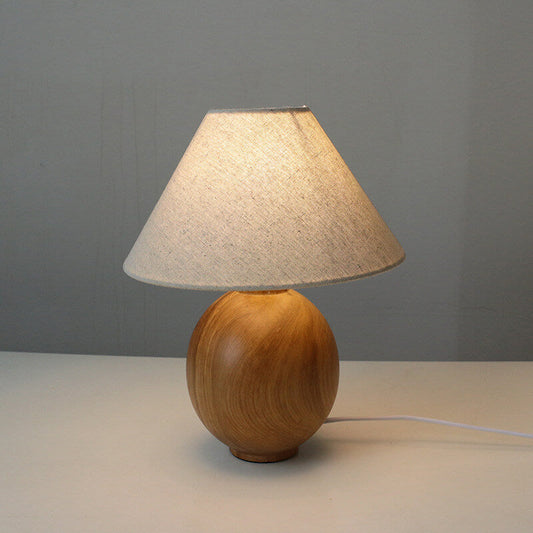 Natsumi – Lampe de table en bois Wabi-Sabi japonaise
