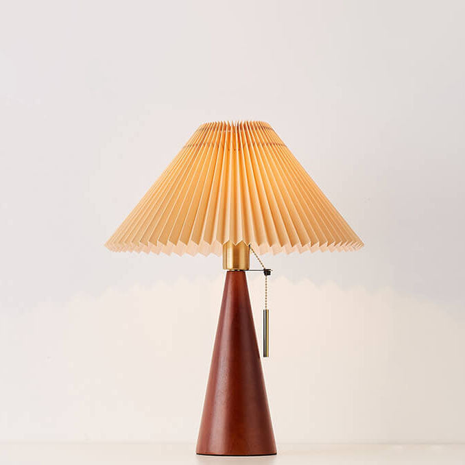 Emilia – Lampe de table LED japonaise pliable en bois