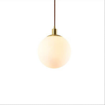 Toshi – Lustre en verre nordique en forme de sphère