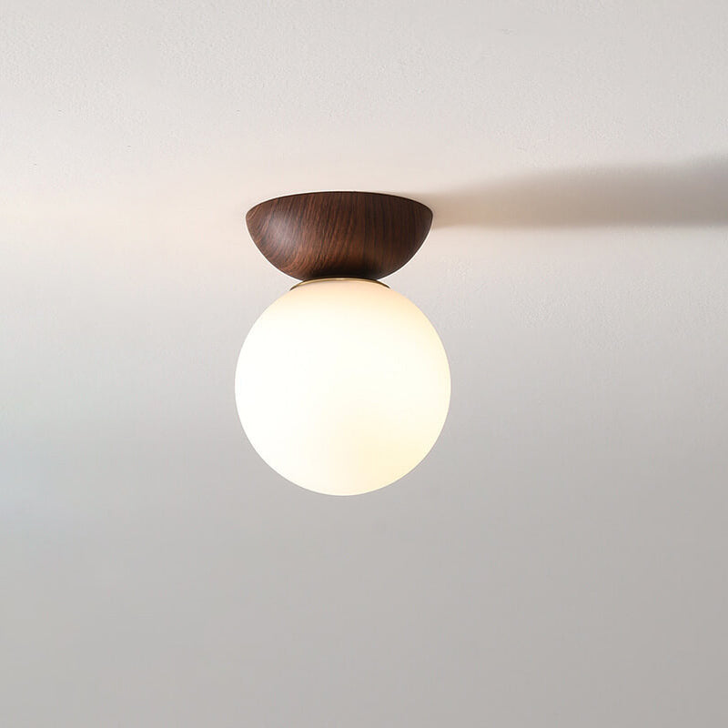 Nivara – Moderne Plafonnier en Bois
