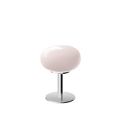 Evelyn – Lampe de table vintage en verre crème