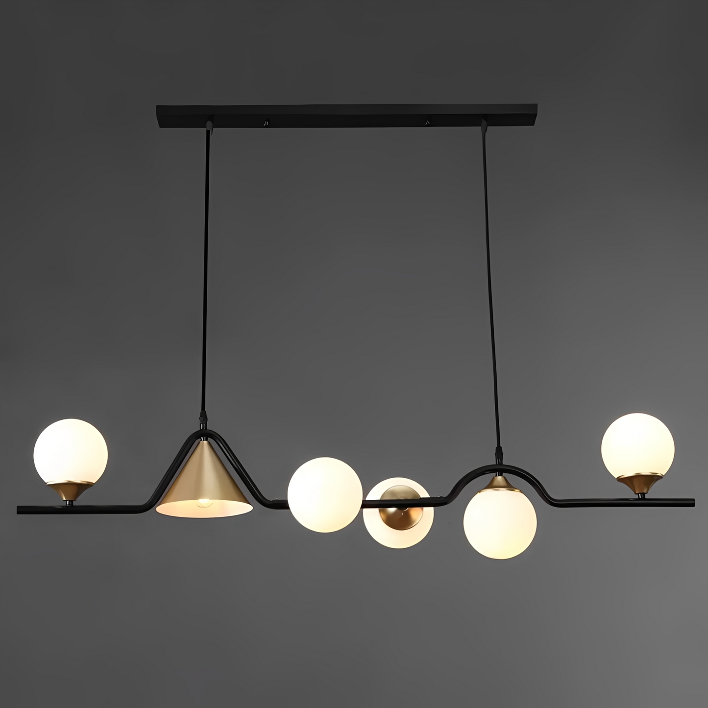 Nordvik – Suspension Nordique Multilampe