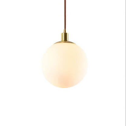 Toshi – Lustre en verre nordique en forme de sphère