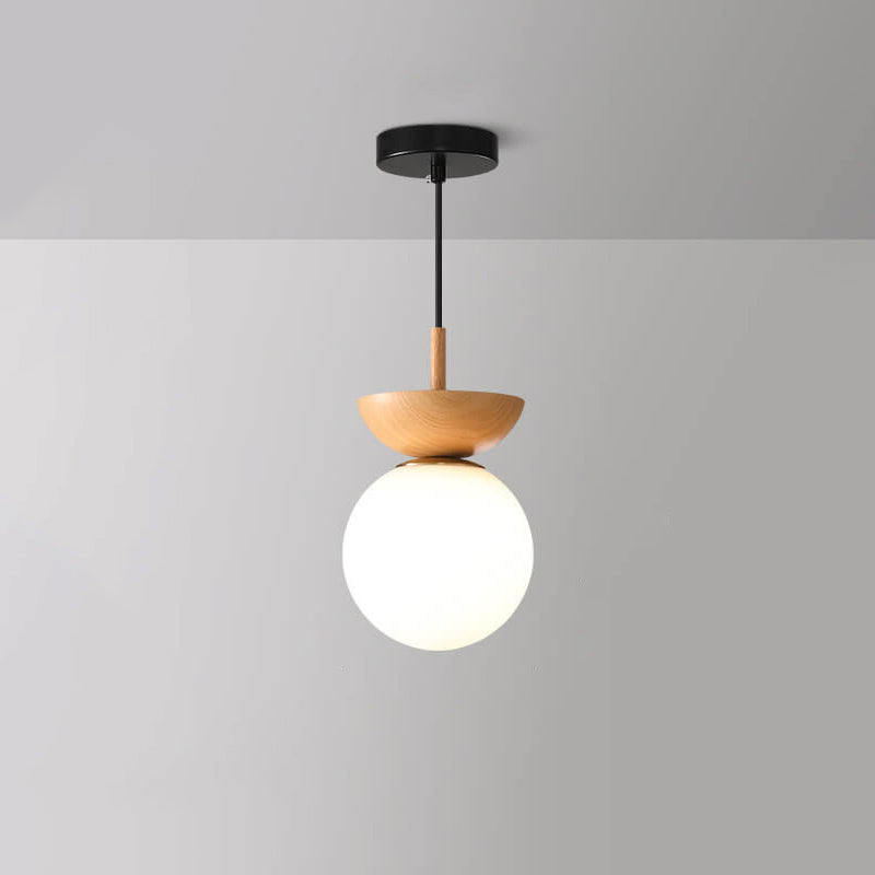 Nivara – Moderne Plafonnier en Bois