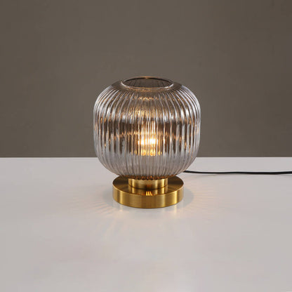 Nerida – Lampe de Table Ovale en Verre Nordique