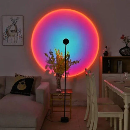 SoleilScène – Lampe projecteur effet coucher de soleil