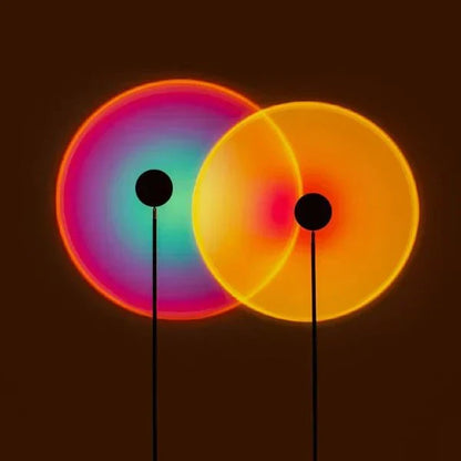 SoleilScène – Lampe projecteur effet coucher de soleil