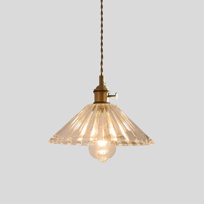 Hiroko – Suspension en verre rétro