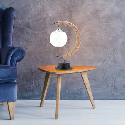 LuneMagie – Lampe LED en forme de lune avec éclat féerique