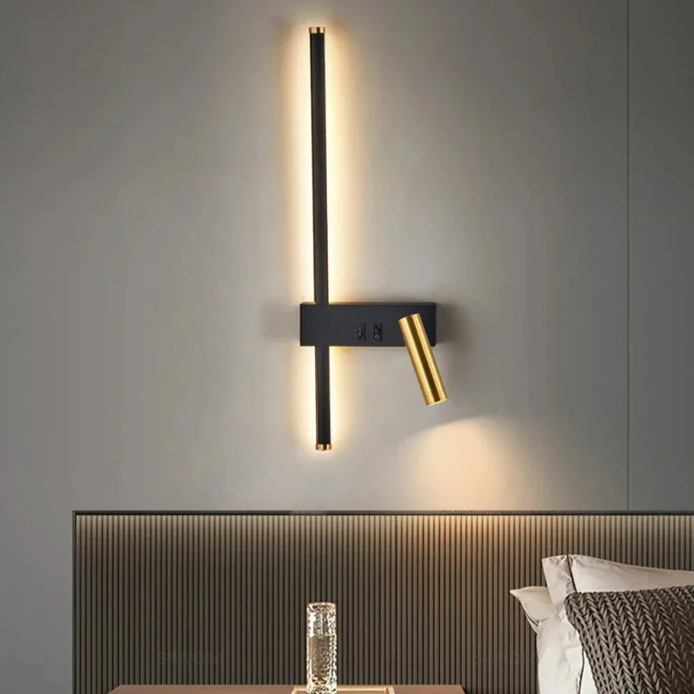 Akagi – Lampe murale moderne de luxe lumière