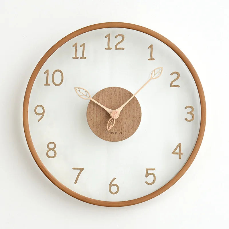 Claria – Horloge Murale Designer Transparente