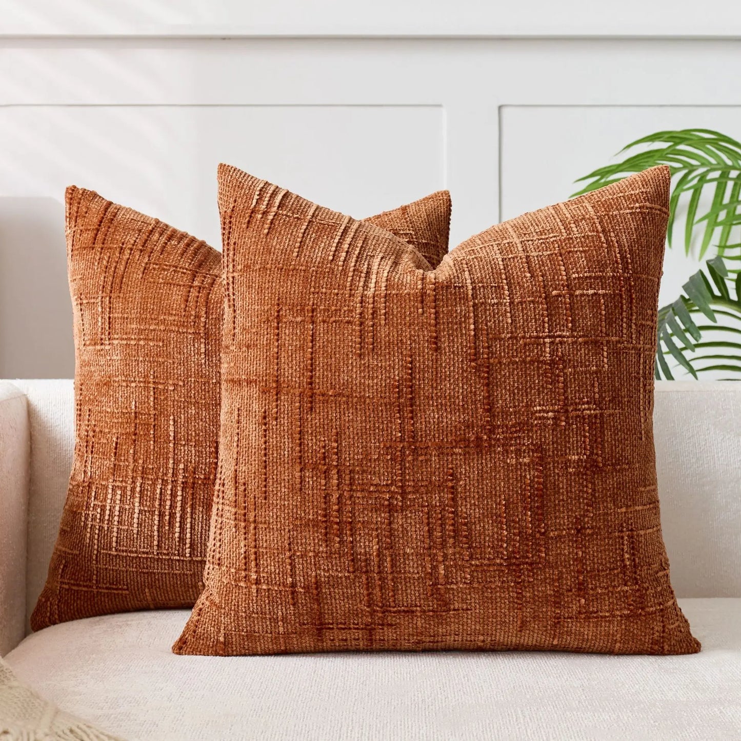 Bamora – Housse de coussin en chenille