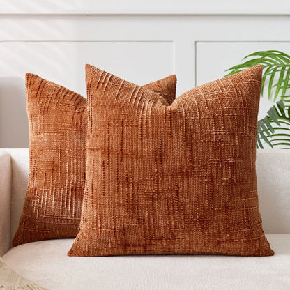 Bamora – Housse de coussin en chenille