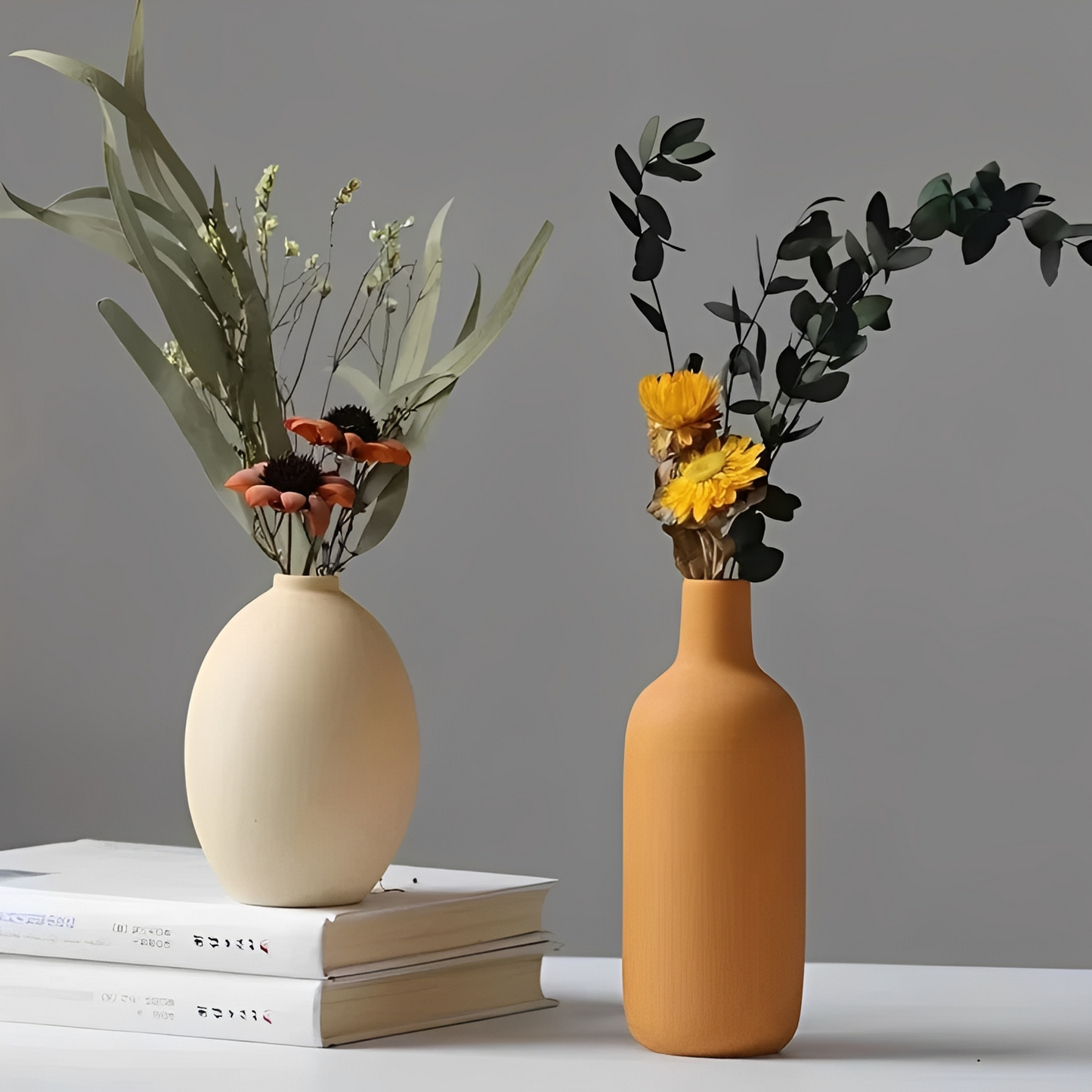 Brume – Vase en céramique Fleur