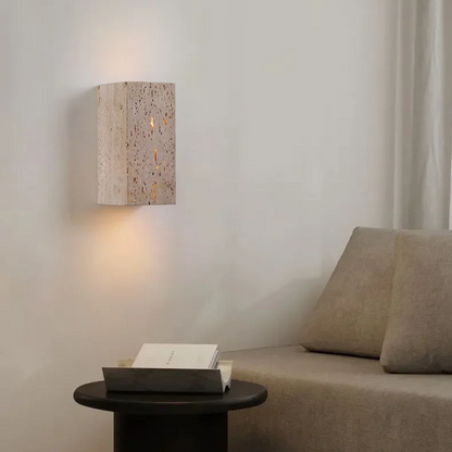Kohana – Lampe murale japonaise en pierre