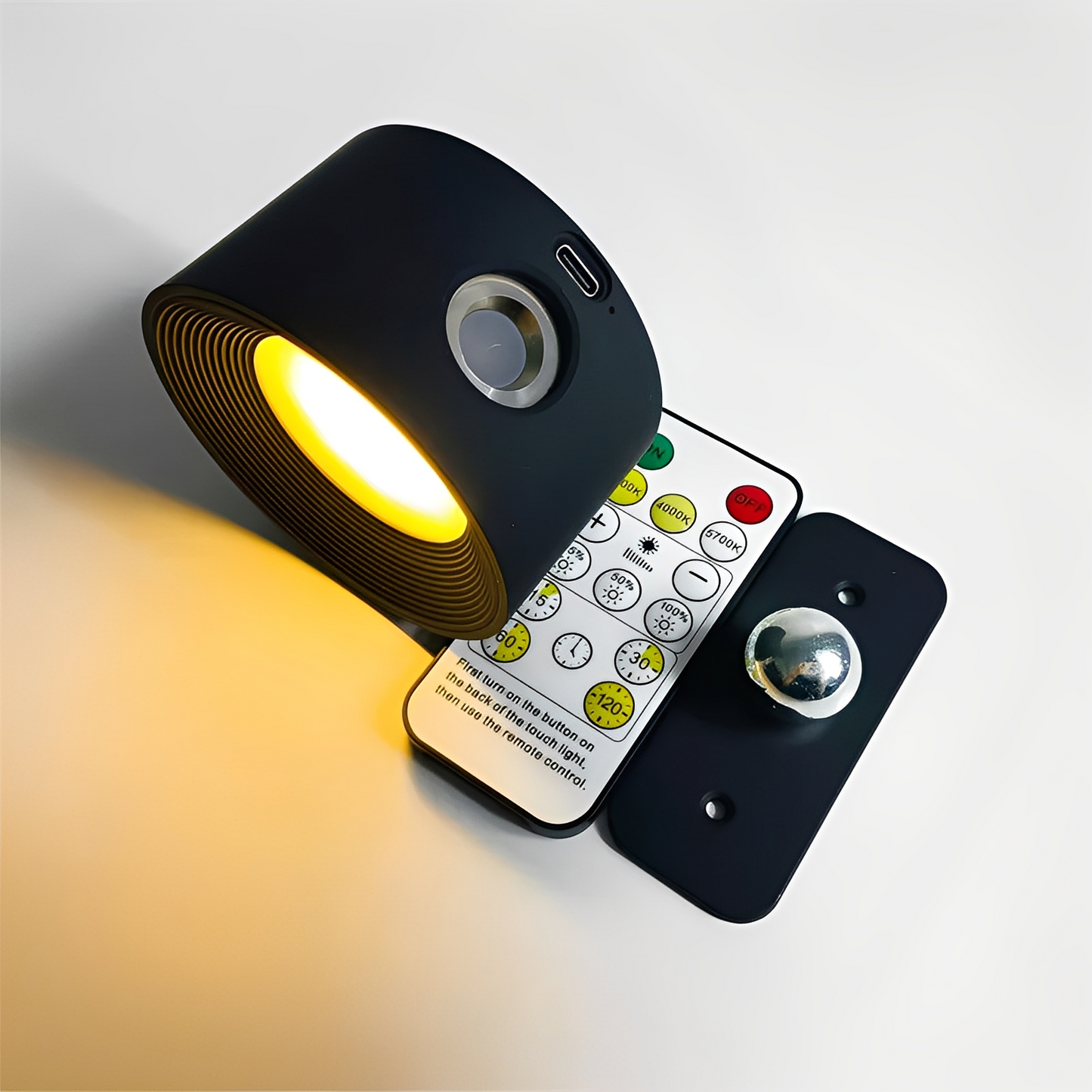 Jana – Lampe Murale USB LED Rechargeable