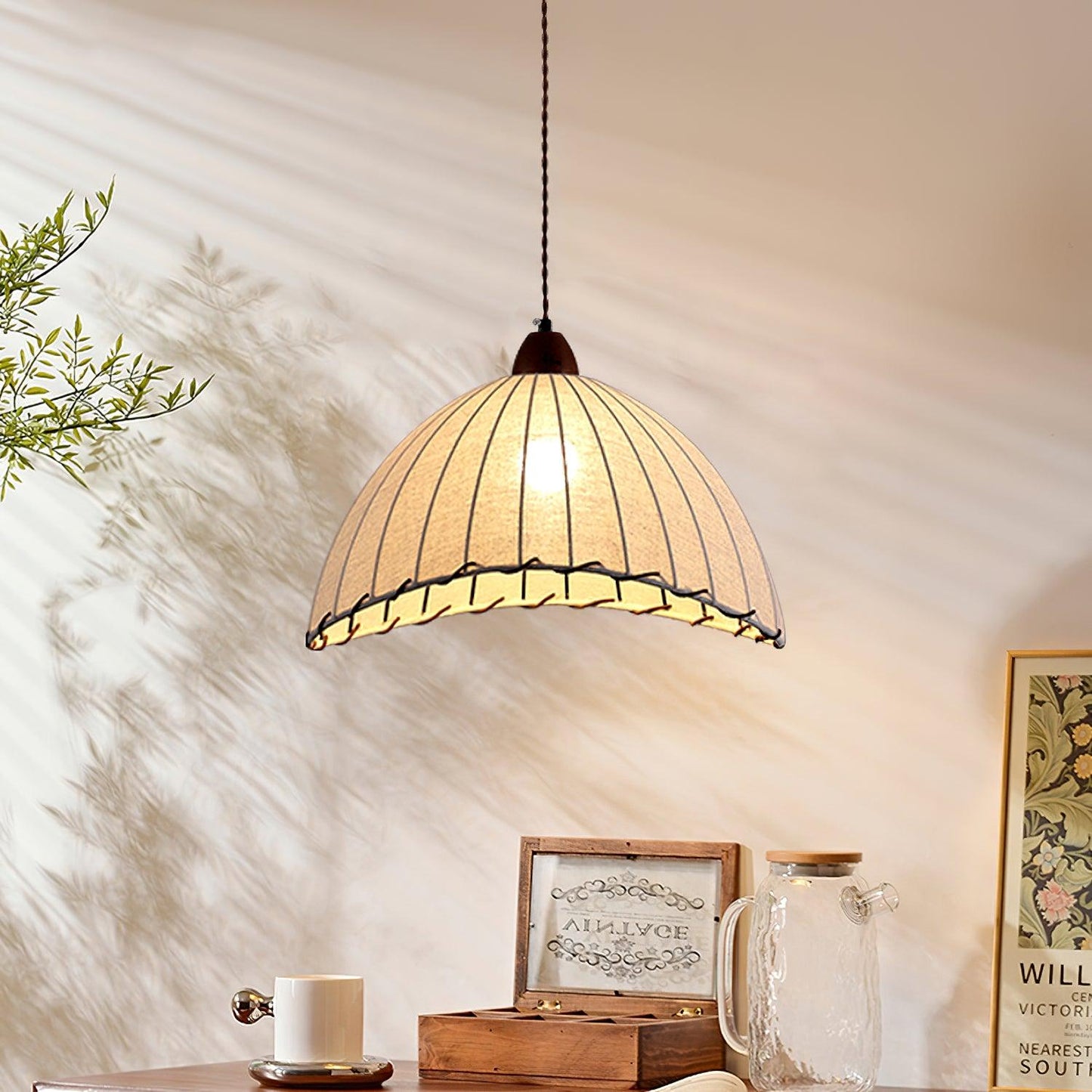 Jane – Élégante Suspension au Style Rétro