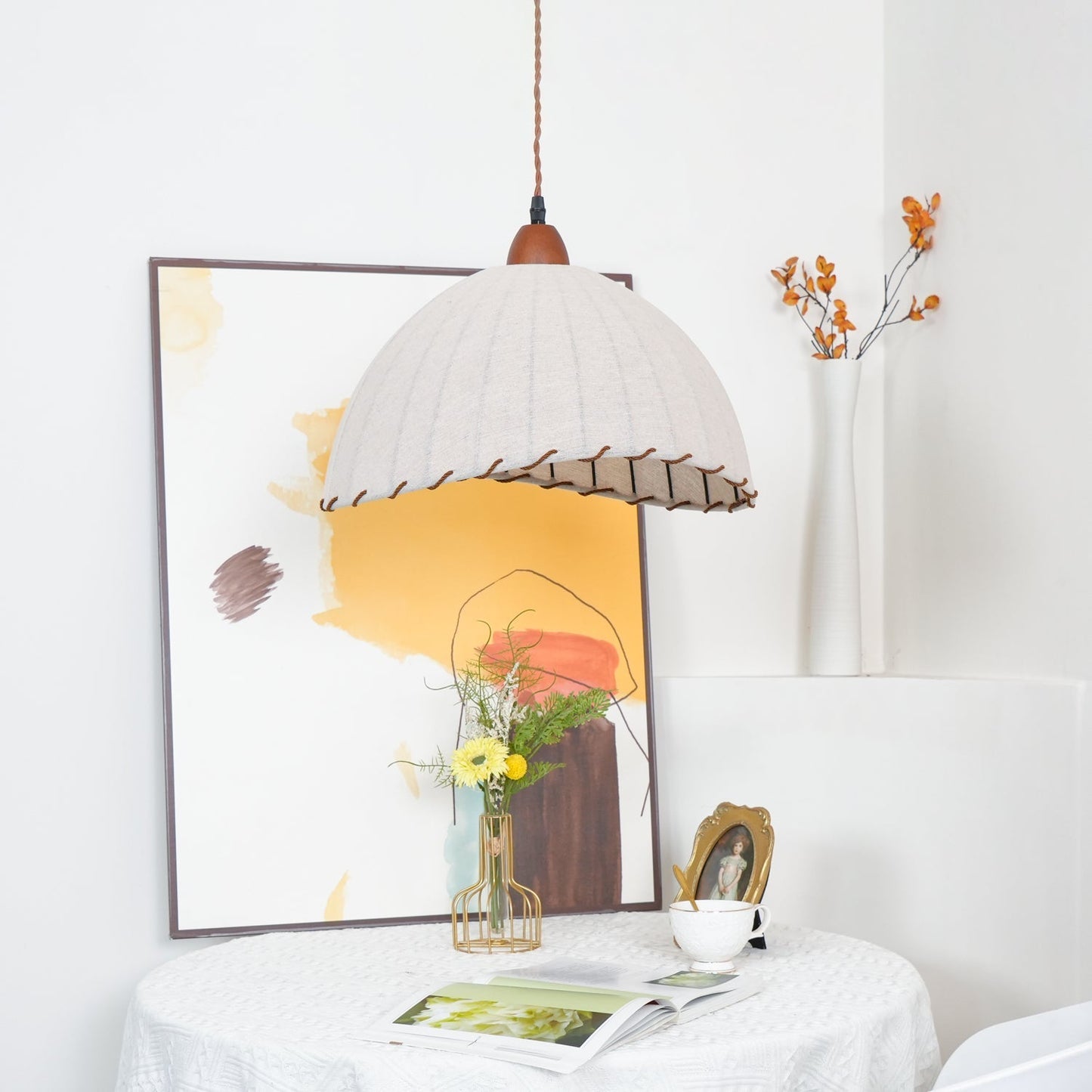 Jane – Élégante Suspension au Style Rétro