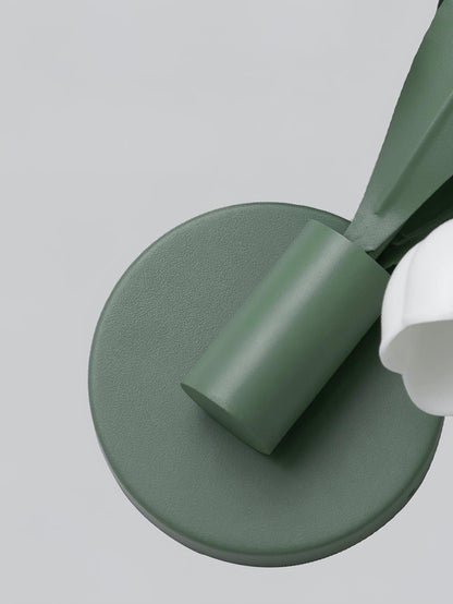 Louise – Élégante Lampe Murale Orchidées