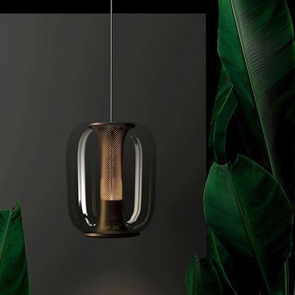 Savanna – Élégante suspension en verre pour espaces de vie élégants