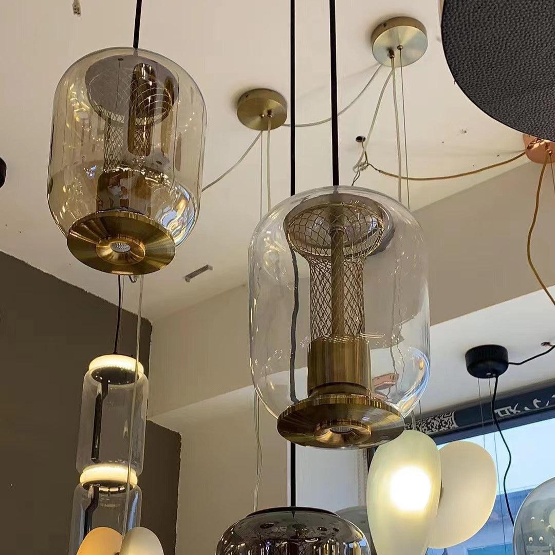 Savanna – Élégante suspension en verre pour espaces de vie élégants