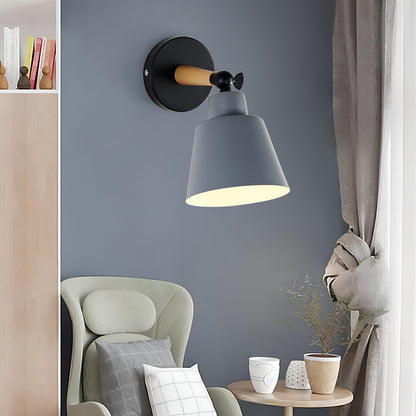 Avi – Applique murale conique nordique ajustable