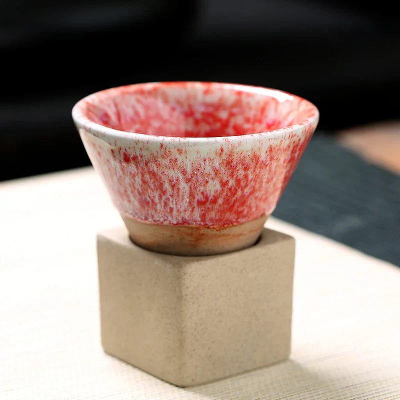 Yumi – Tasse à thé rétro en céramique japonaise