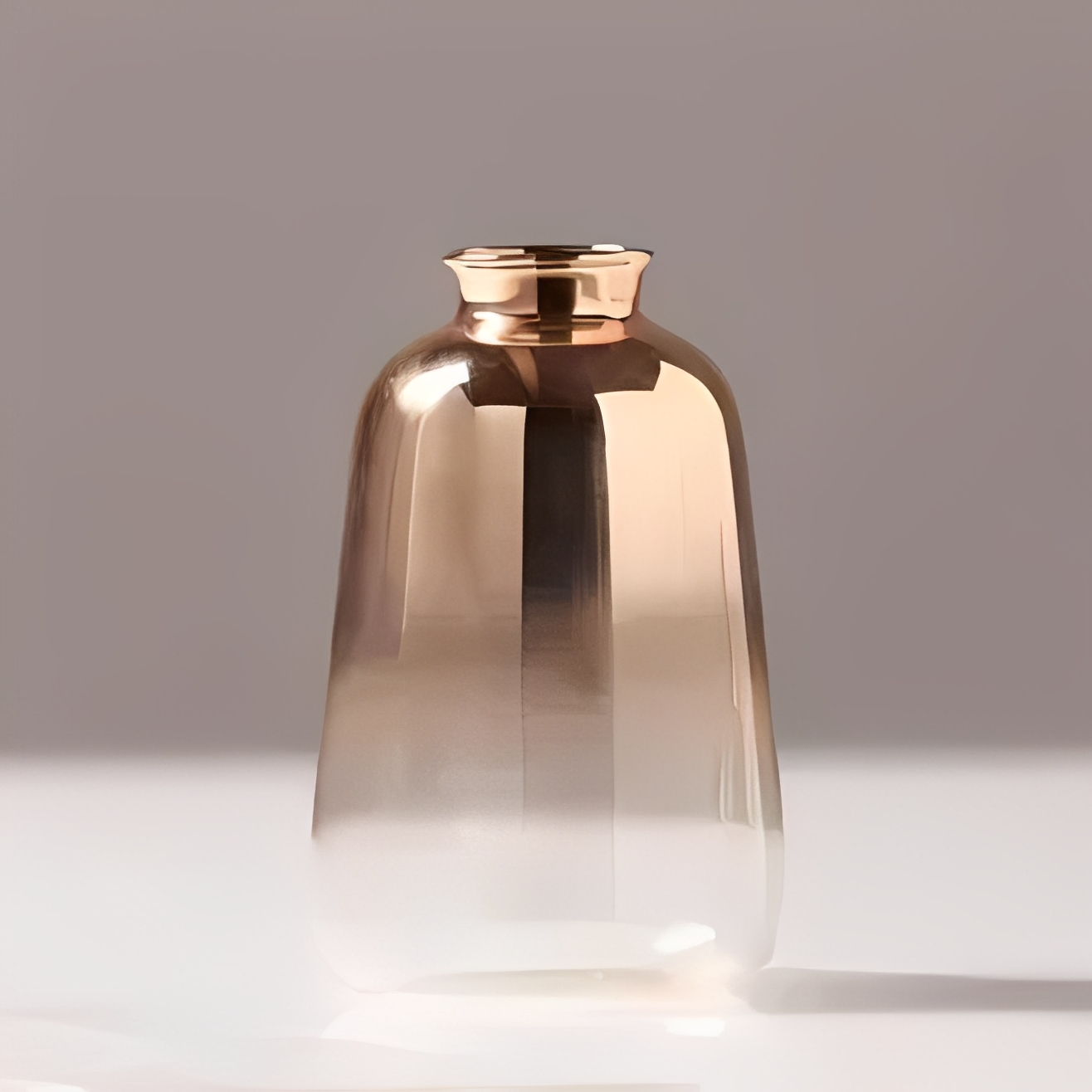 Nadine – Vase en verre moderne avec effet de dégradé
