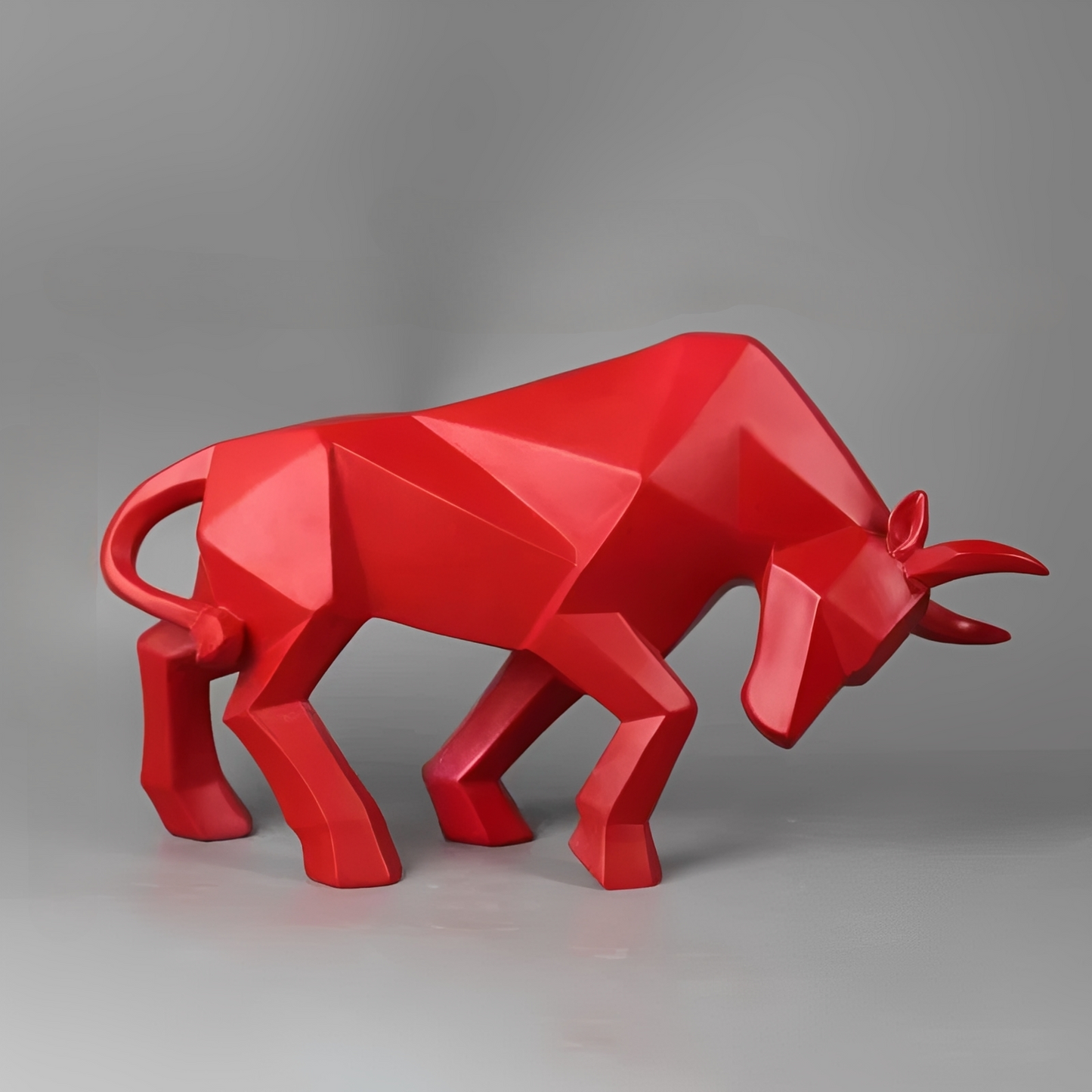 Bjorn – Sculpture en résine taureau