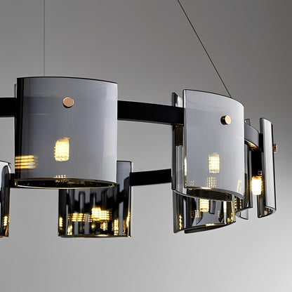 Koi – Suspension en verre moderne