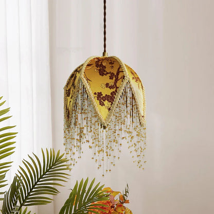 Cely – Lustre en Tissu Français Rétro