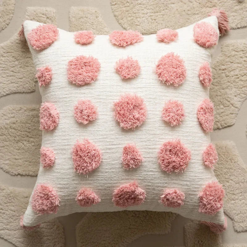 Lella – Boucle Tufted Housse de Coussin