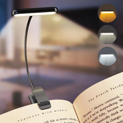 Luna – Lampe à clip avec indicateur de batterie