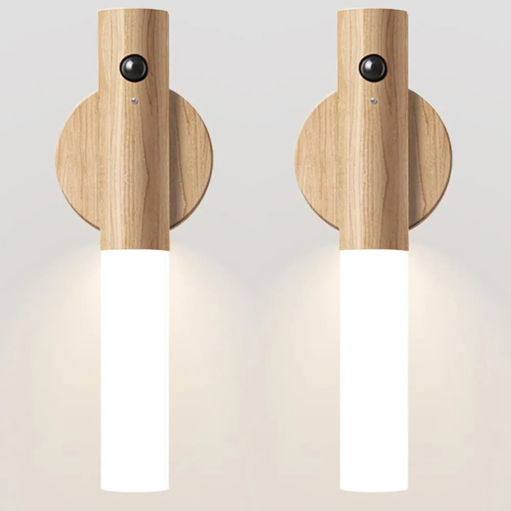 Kairo – Lampe de nuit en bois magnétique