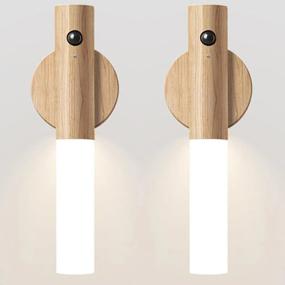 Kairo – Lampe de nuit en bois magnétique