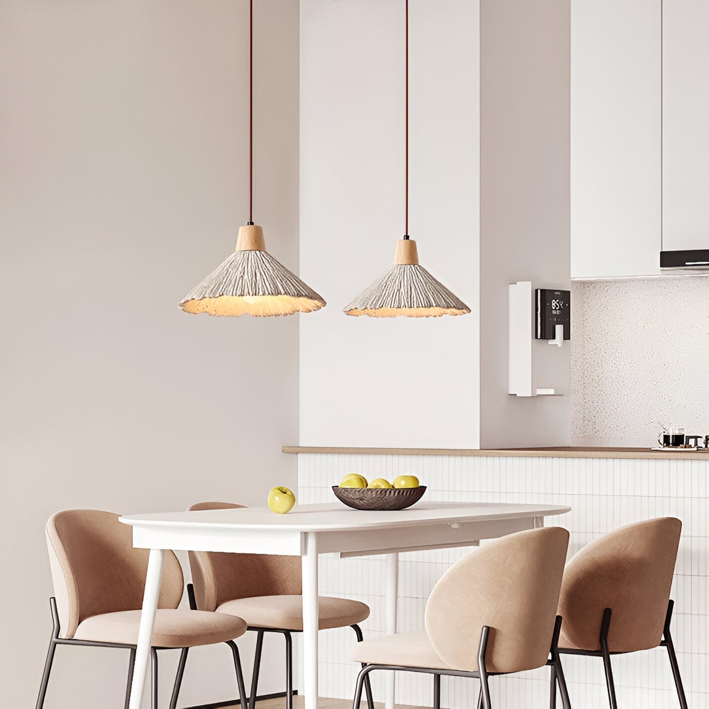 Valen – Suspension Moderne en Ciment