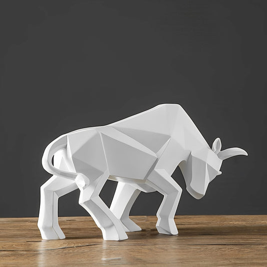 Bjorn – Sculpture en résine taureau