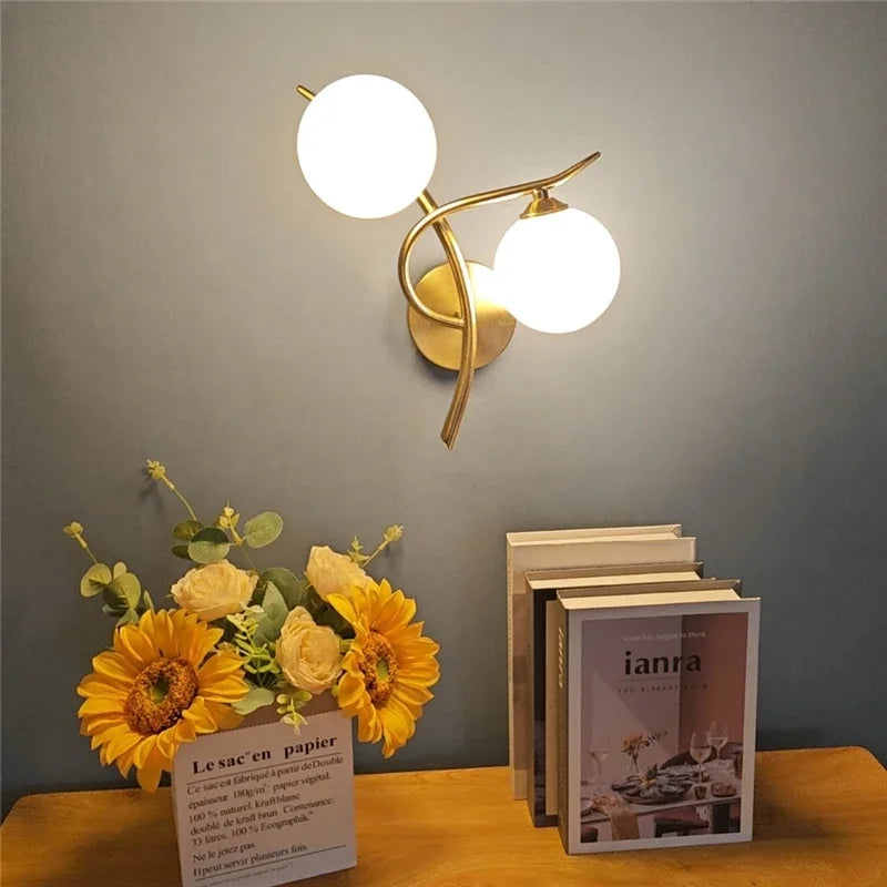 Brin – Applique murale en verre américaine